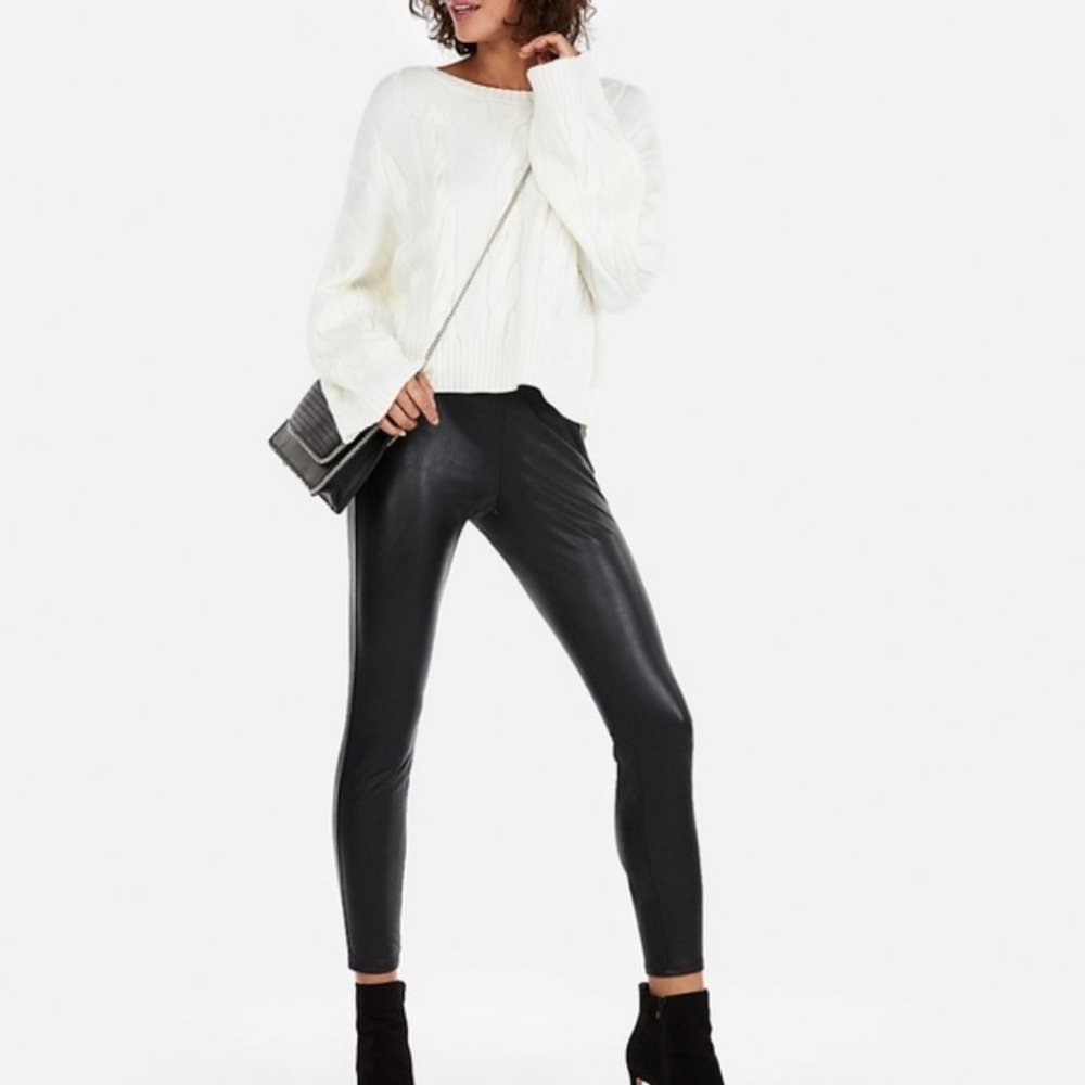 Waisted Dressy (Minus The) Leather Leggings